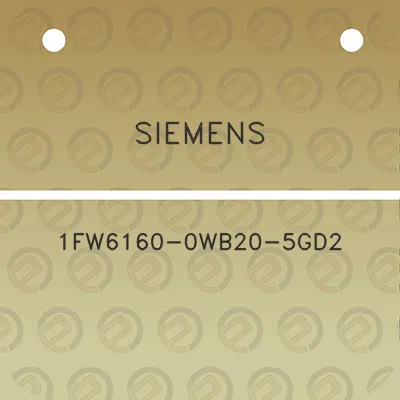 siemens-1fw6160-0wb20-5gd2