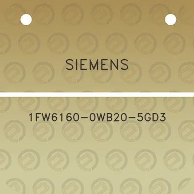 siemens-1fw6160-0wb20-5gd3