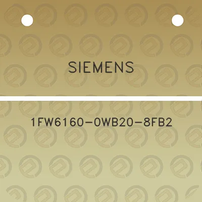 siemens-1fw6160-0wb20-8fb2