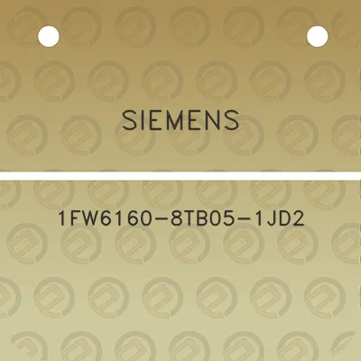 siemens-1fw6160-8tb05-1jd2