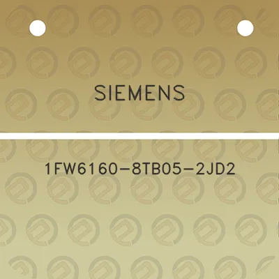 siemens-1fw6160-8tb05-2jd2