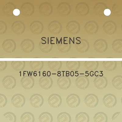 siemens-1fw6160-8tb05-5gc3