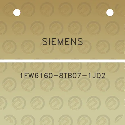 siemens-1fw6160-8tb07-1jd2