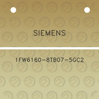 siemens-1fw6160-8tb07-5gc2