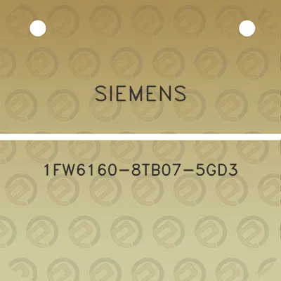 siemens-1fw6160-8tb07-5gd3