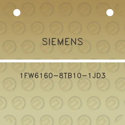 siemens-1fw6160-8tb10-1jd3