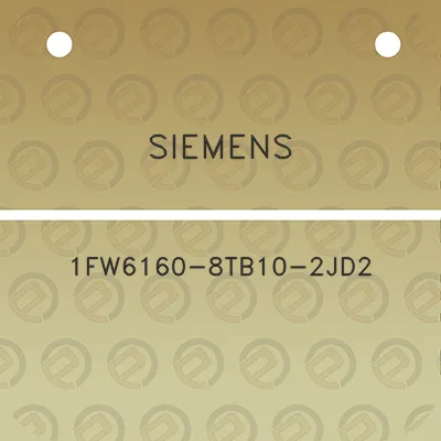 siemens-1fw6160-8tb10-2jd2