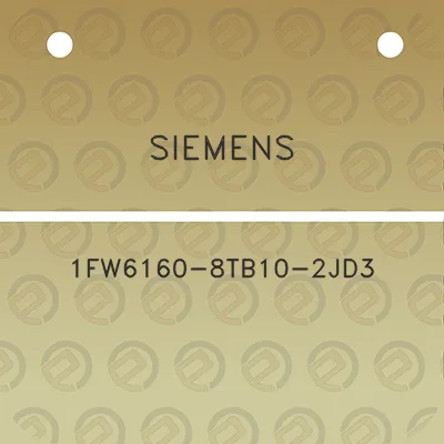 siemens-1fw6160-8tb10-2jd3