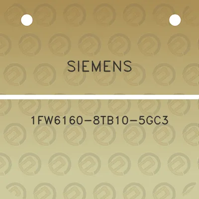 siemens-1fw6160-8tb10-5gc3