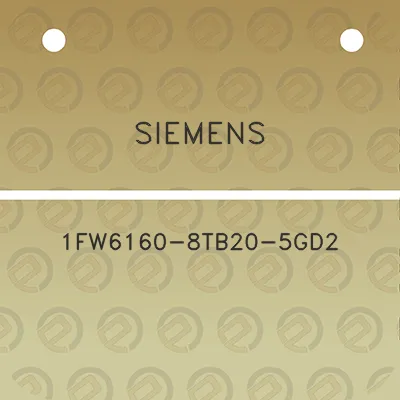 siemens-1fw6160-8tb20-5gd2