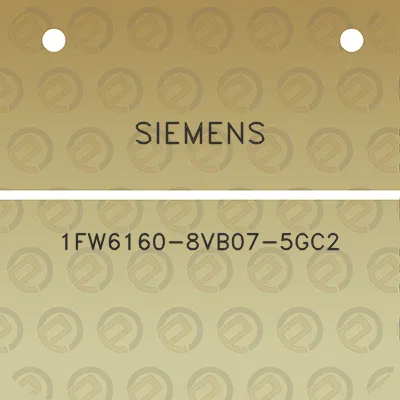 siemens-1fw6160-8vb07-5gc2