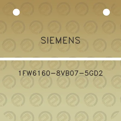 siemens-1fw6160-8vb07-5gd2