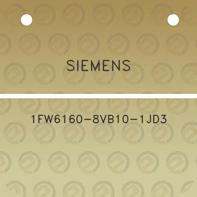 siemens-1fw6160-8vb10-1jd3