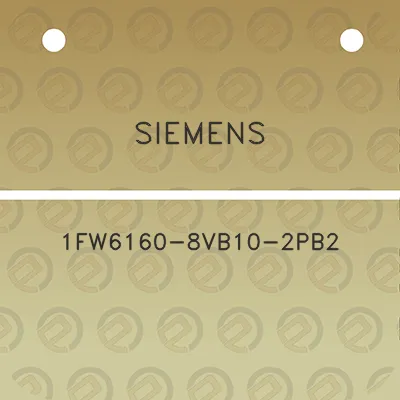 siemens-1fw6160-8vb10-2pb2