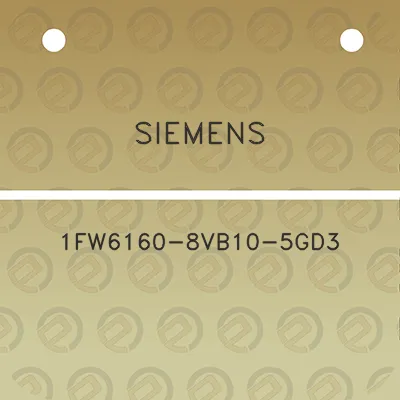 siemens-1fw6160-8vb10-5gd3