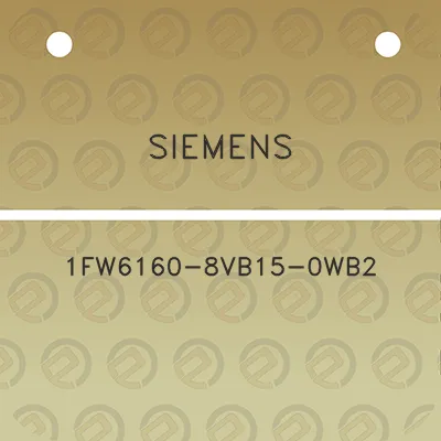 siemens-1fw6160-8vb15-0wb2