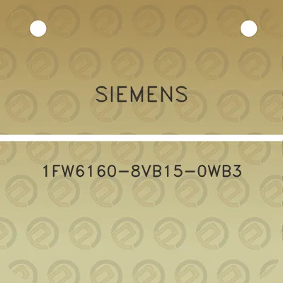 siemens-1fw6160-8vb15-0wb3