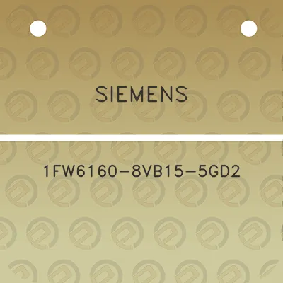 siemens-1fw6160-8vb15-5gd2