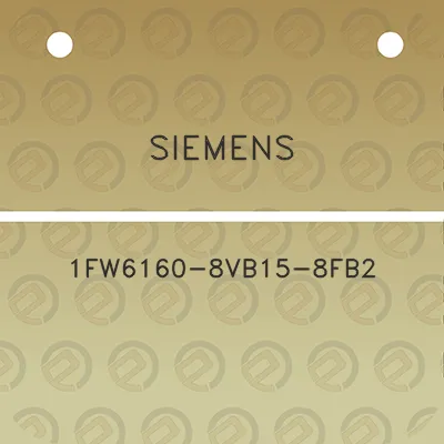 siemens-1fw6160-8vb15-8fb2