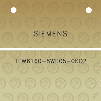 siemens-1fw6160-8wb05-0kd2