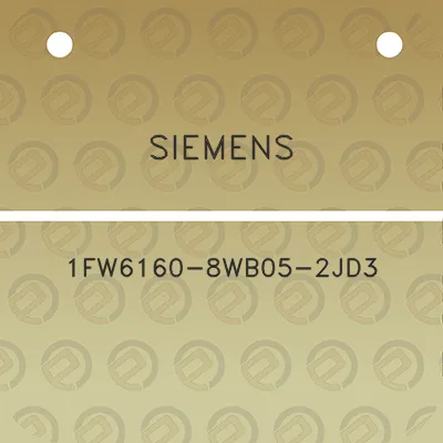 siemens-1fw6160-8wb05-2jd3