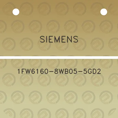 siemens-1fw6160-8wb05-5gd2