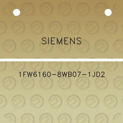 siemens-1fw6160-8wb07-1jd2