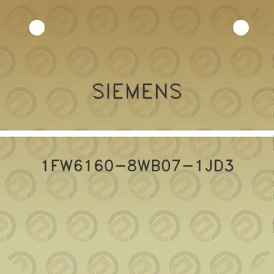 siemens-1fw6160-8wb07-1jd3