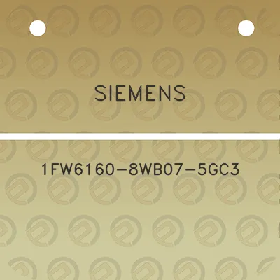 siemens-1fw6160-8wb07-5gc3