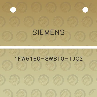 siemens-1fw6160-8wb10-1jc2