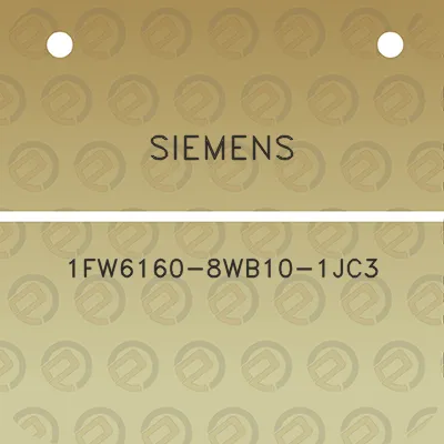 siemens-1fw6160-8wb10-1jc3