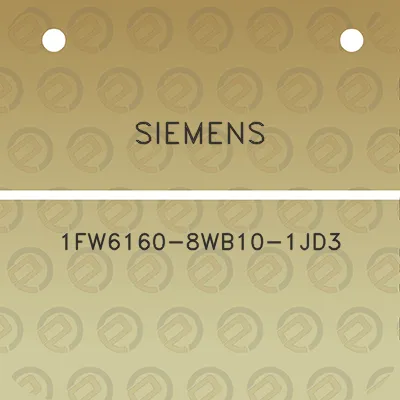 siemens-1fw6160-8wb10-1jd3