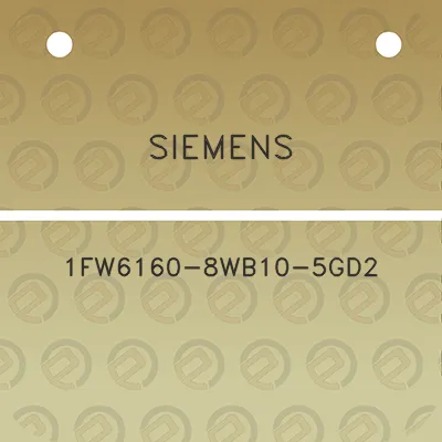 siemens-1fw6160-8wb10-5gd2