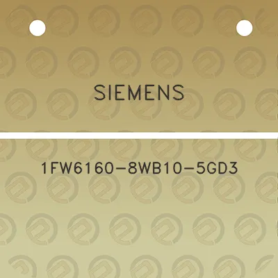 siemens-1fw6160-8wb10-5gd3