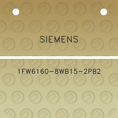 siemens-1fw6160-8wb15-2pb2