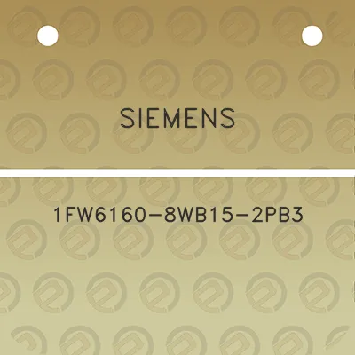 siemens-1fw6160-8wb15-2pb3