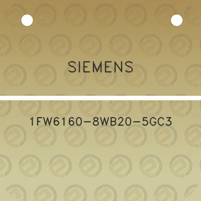 siemens-1fw6160-8wb20-5gc3