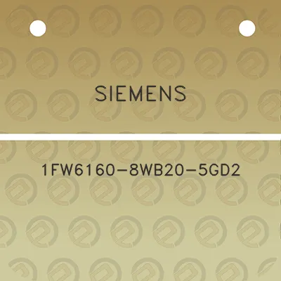 siemens-1fw6160-8wb20-5gd2