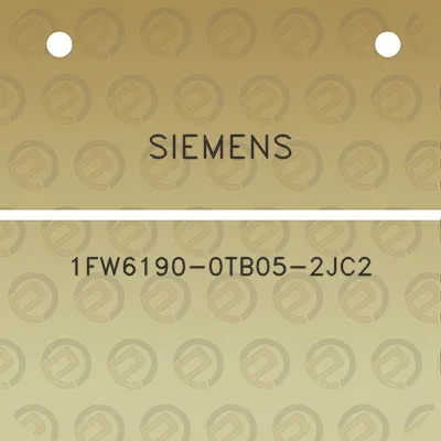 siemens-1fw6190-0tb05-2jc2