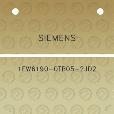 siemens-1fw6190-0tb05-2jd2