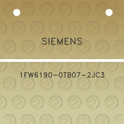 siemens-1fw6190-0tb07-2jc3