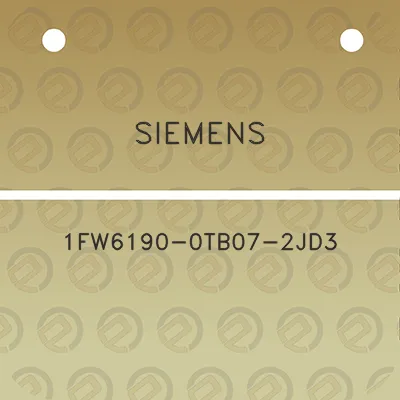 siemens-1fw6190-0tb07-2jd3