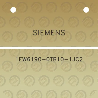 siemens-1fw6190-0tb10-1jc2