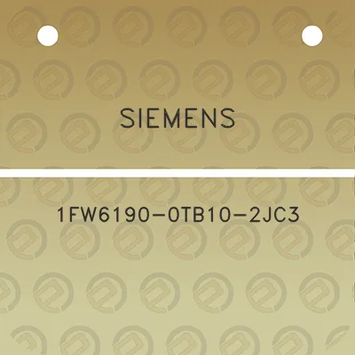 siemens-1fw6190-0tb10-2jc3