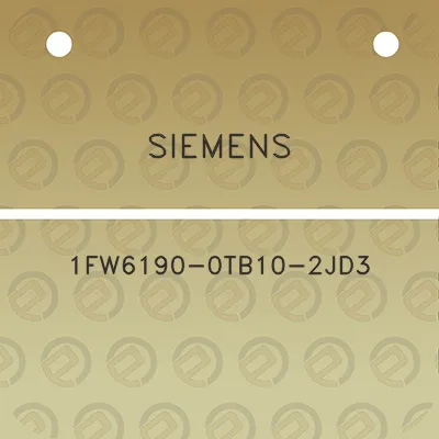 siemens-1fw6190-0tb10-2jd3