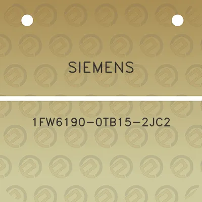 siemens-1fw6190-0tb15-2jc2