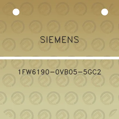 siemens-1fw6190-0vb05-5gc2