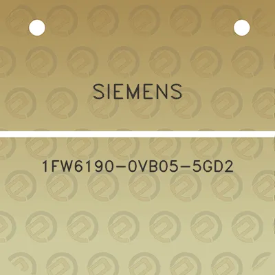 siemens-1fw6190-0vb05-5gd2