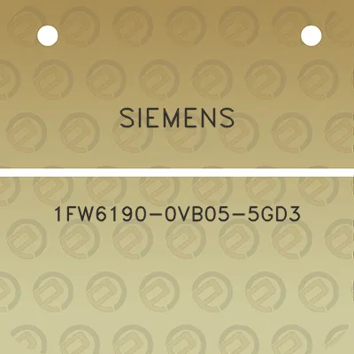 siemens-1fw6190-0vb05-5gd3