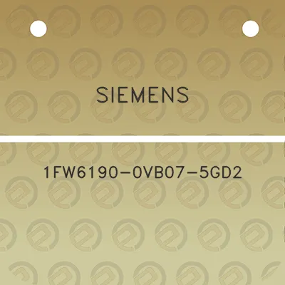 siemens-1fw6190-0vb07-5gd2